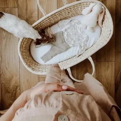 Slaapknuffel Humming Friend Rabbit Cream Moonie