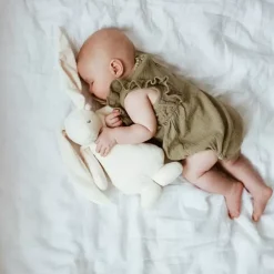 Slaapknuffel Humming Friend Rabbit Cream Moonie