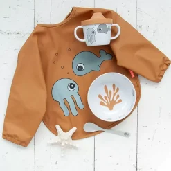 Slab Lange Mouwen Sea Friends Mustard (6-18M) Done By Deer