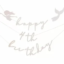 Slinger Happy Birthday Mermaid Magic Ginger Ray