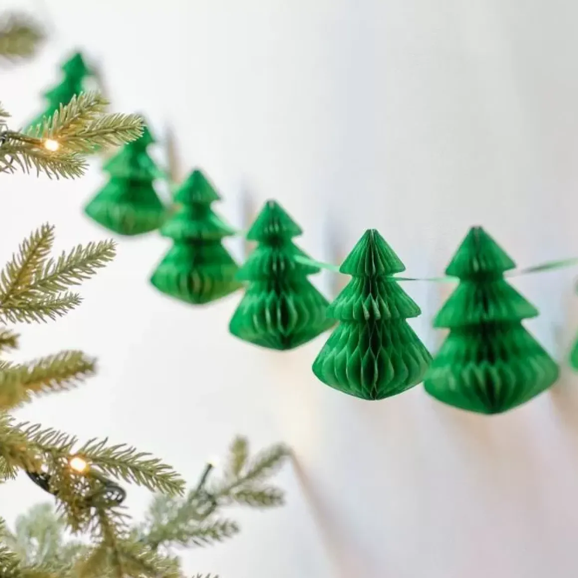 Slinger Kerstbomen Honeycombs Groen Nordic Noel Ginger Ray