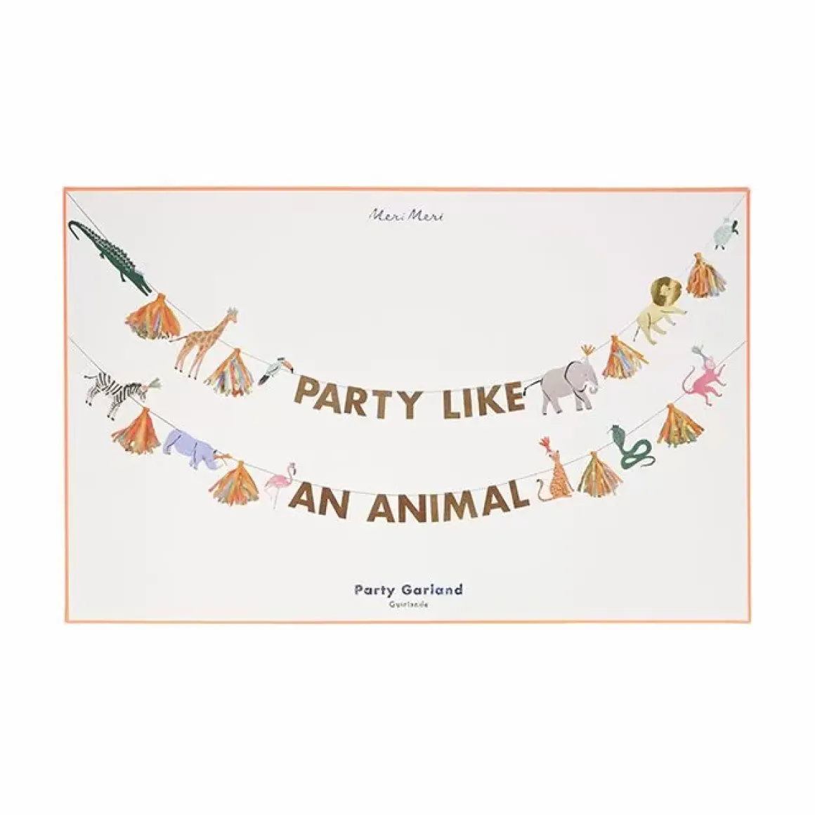 Slinger Safari Animals Meri Meri