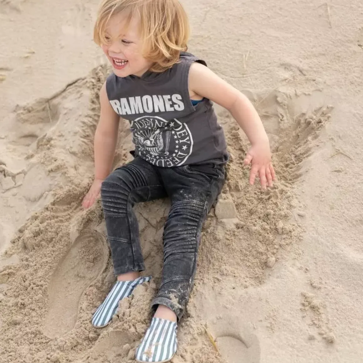 Slipstop Waterschoentjes Greenbay Stripe