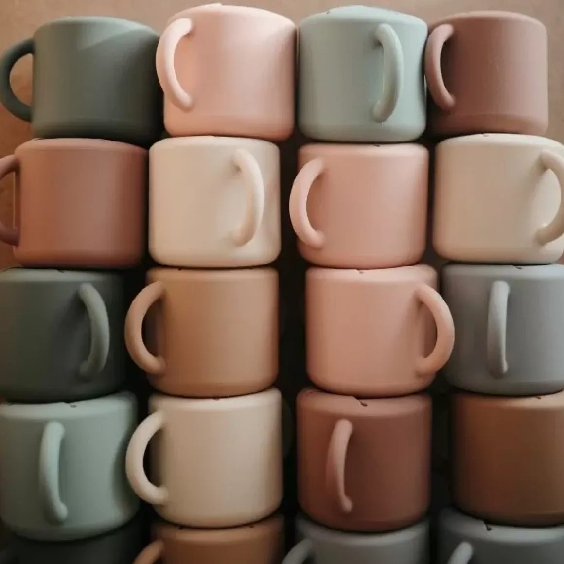 Snack Cup Cambridge Blue Mushie & Co