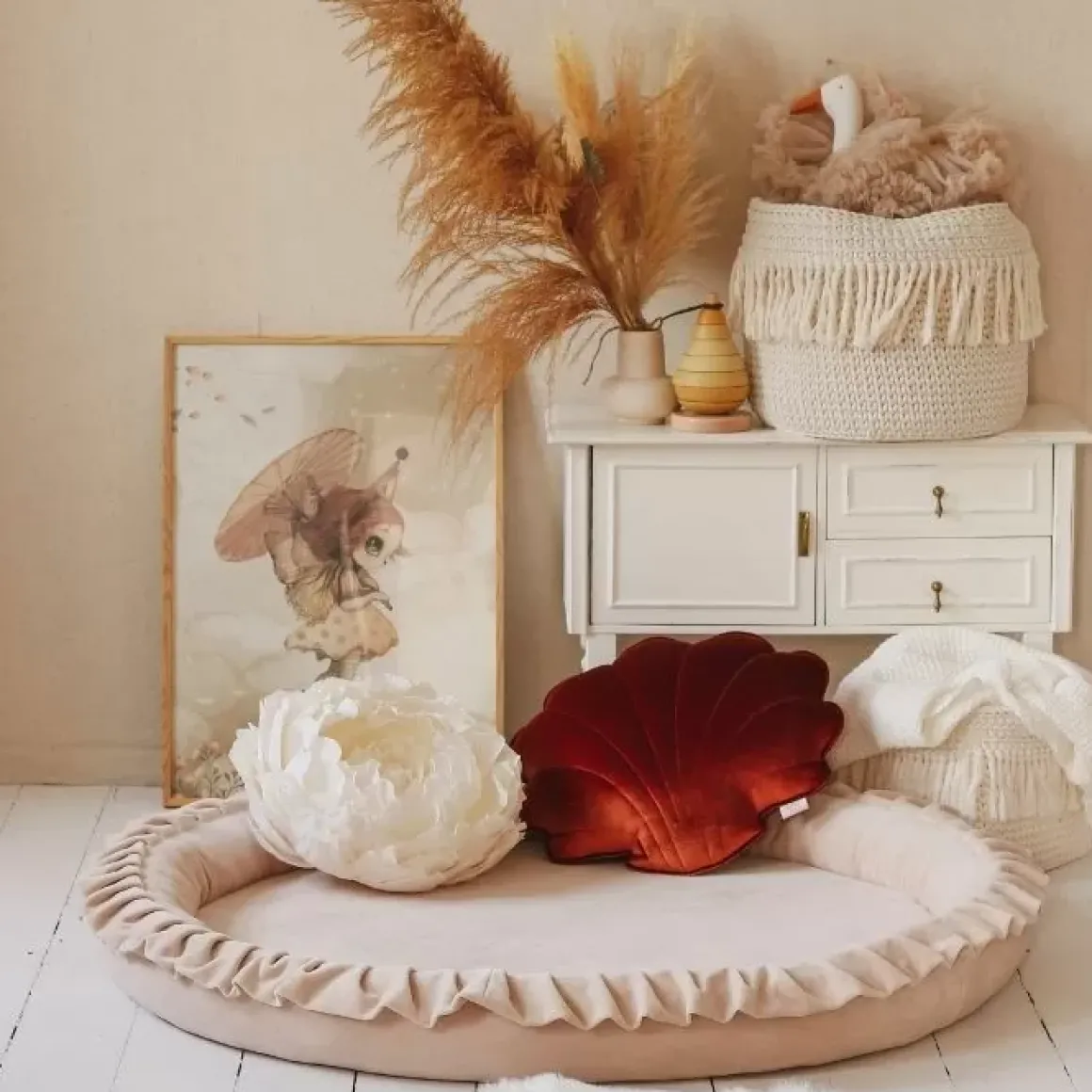 Speelnest Soft Velvet Beige Moje