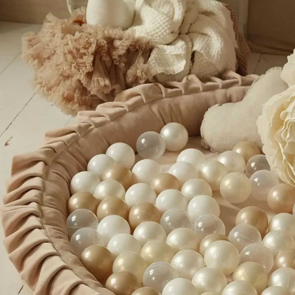 Speelnest Soft Velvet Beige Moje