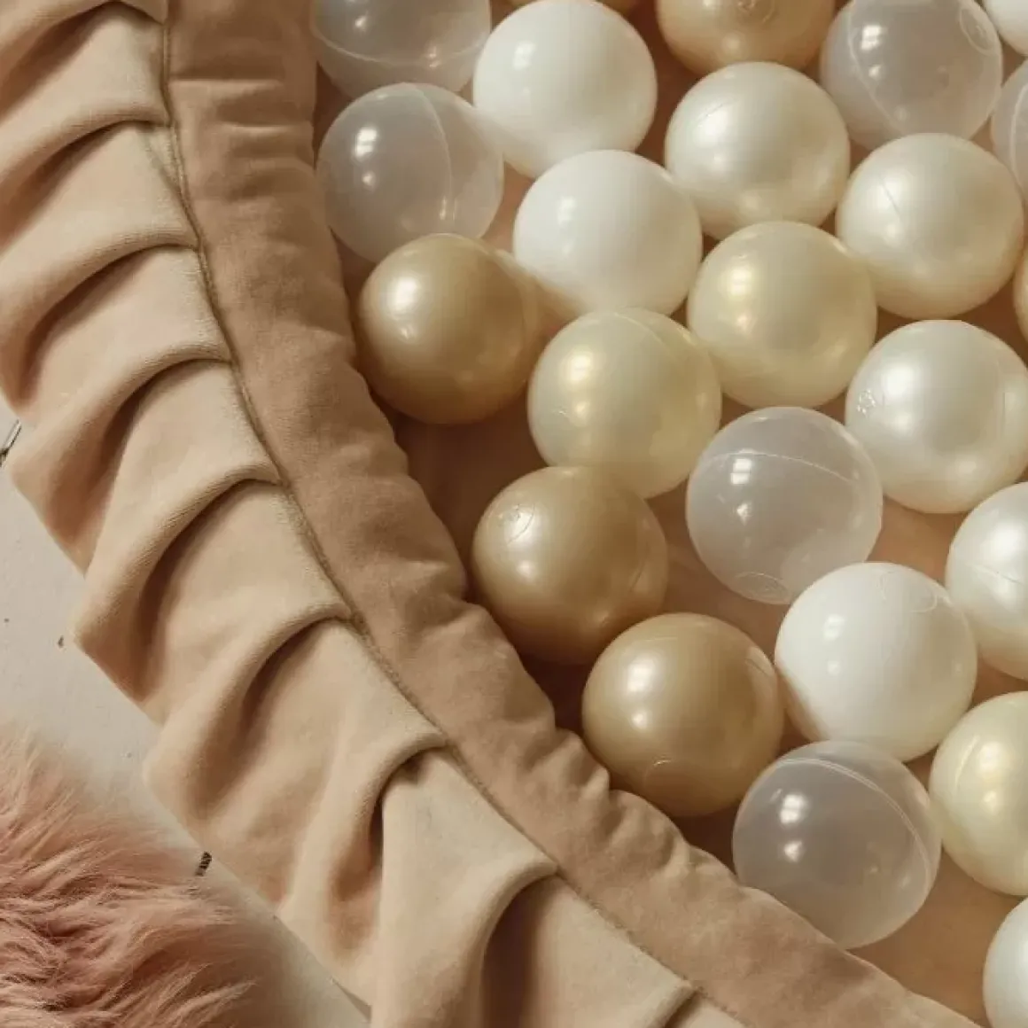 Speelnest Soft Velvet Beige Moje