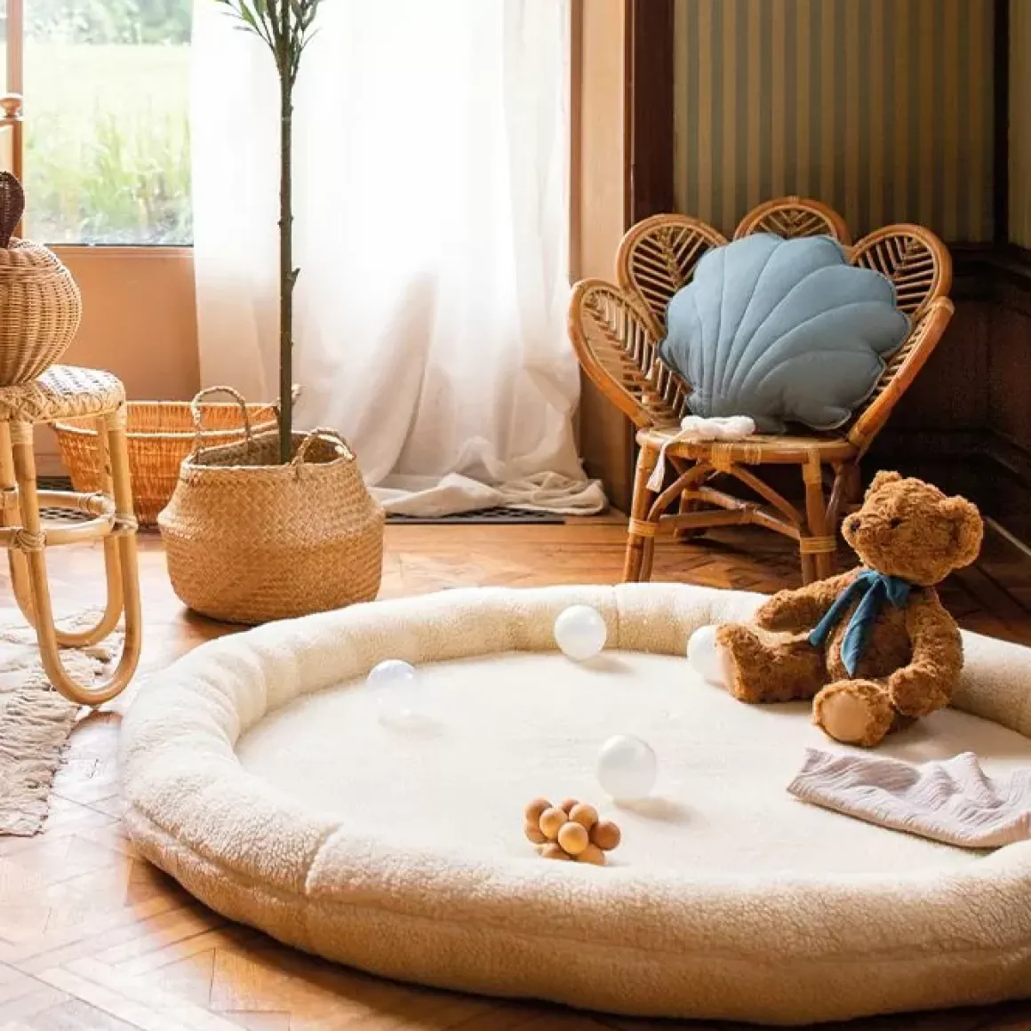 Speelnest Teddy Ecru Moje