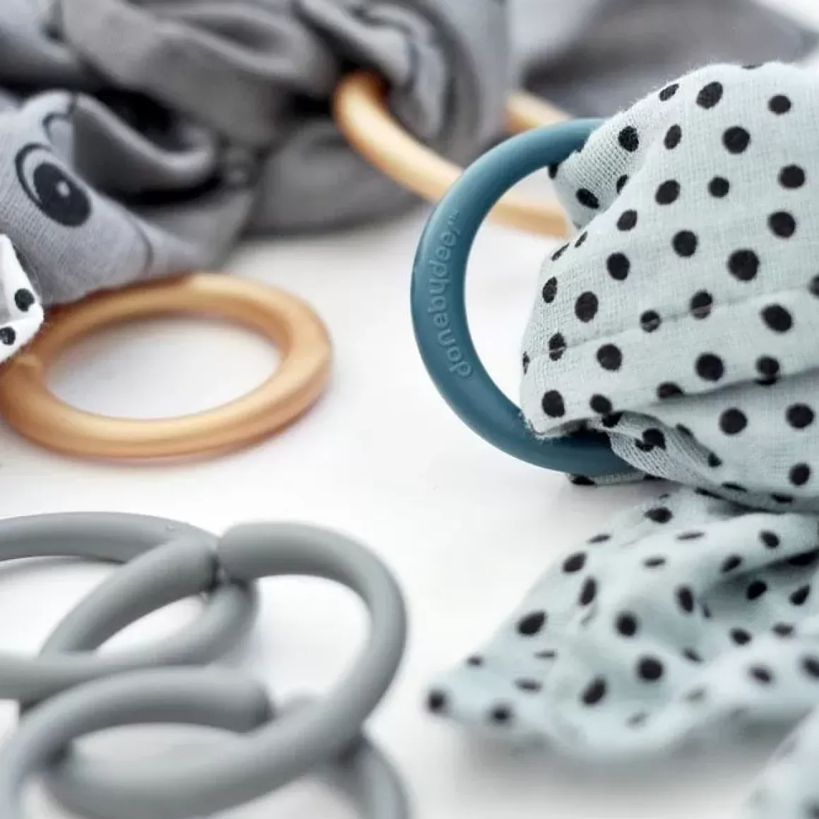 Speelringen Grijs (10St) Done By Deer