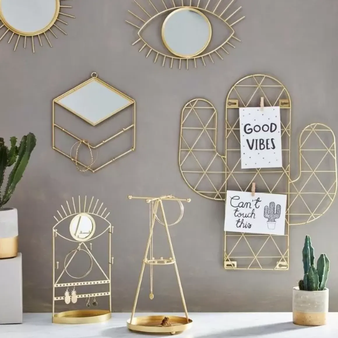 Spiegel Gouden Oog Sass & Belle