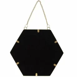 Spiegel Hexagon Goud (27Cm) Sass & Belle