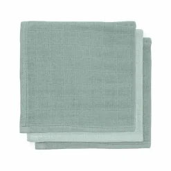 Spuugdoekjes Bamboe Ash Green (3St) Jollein