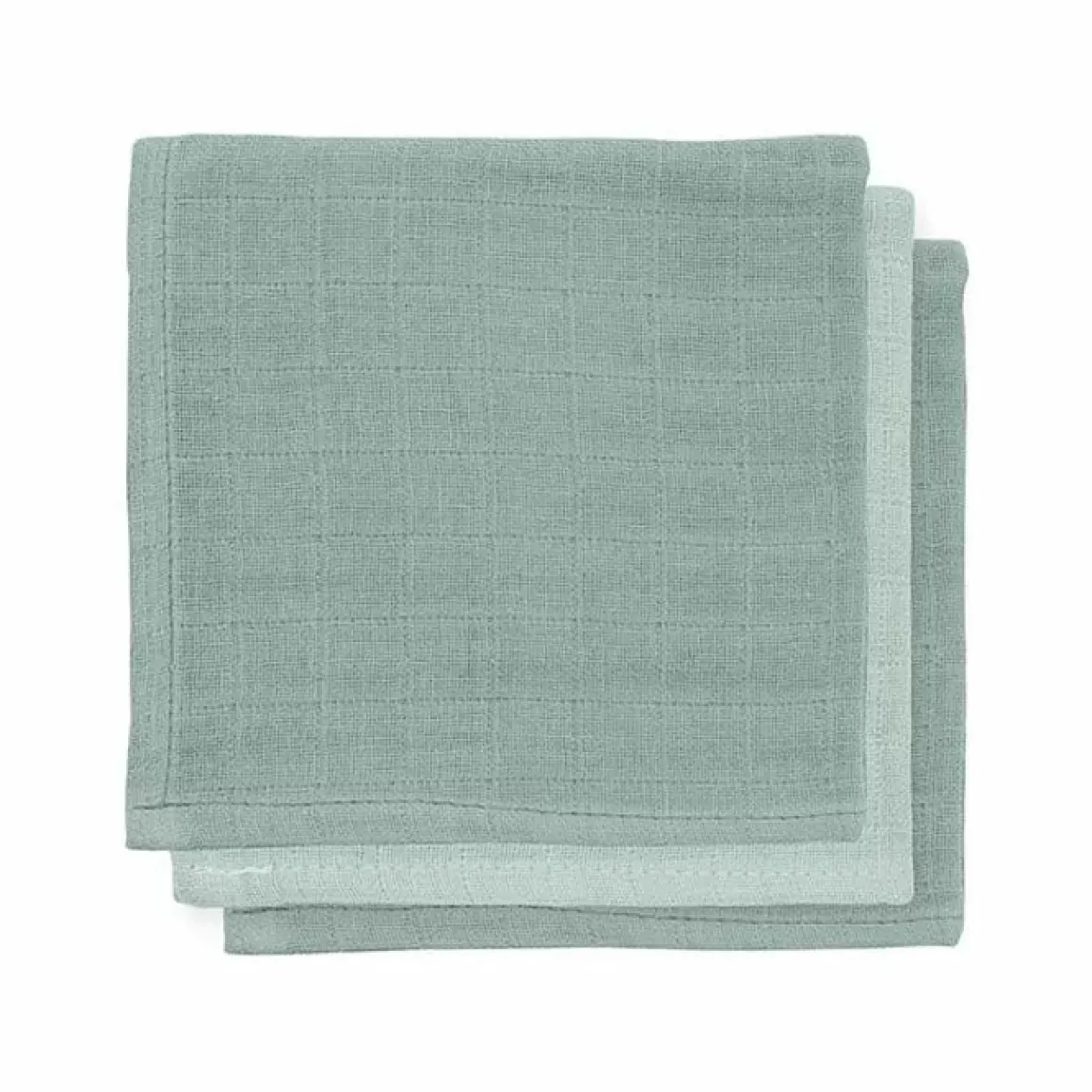 Spuugdoekjes Bamboe Ash Green (3St) Jollein