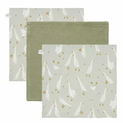 Spuugdoekjes Little Goose / Pure Olive Little Dutch