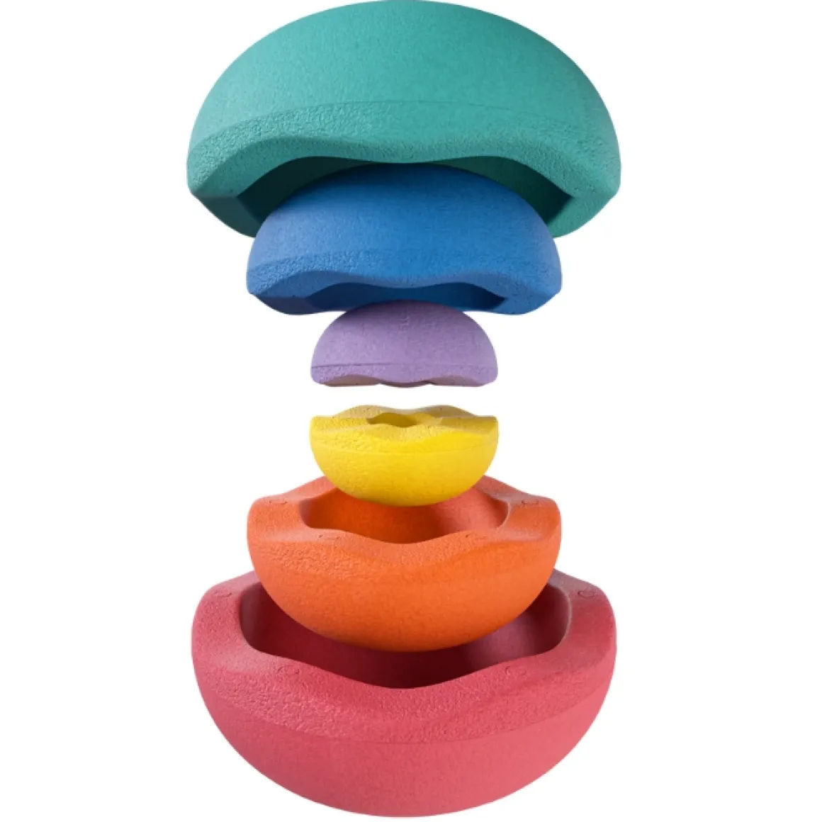 Stapelstein Stapelstenen Inside Rainbow Classic (6St)