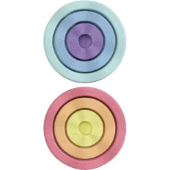 Stapelstein Stapelstenen Inside Rainbow Pastel (6St)