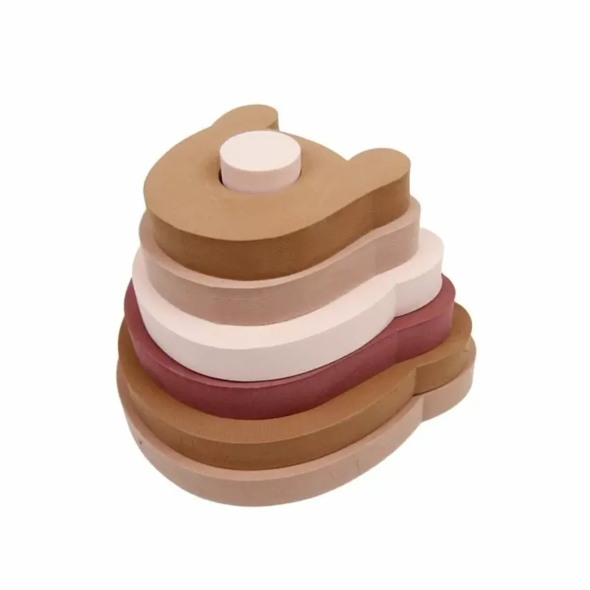 Stapeltoren Bear Roze Vanpauline