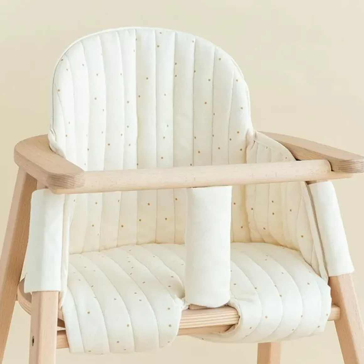 Stoelkussen Eetstoel Growing Green Honey Dots Nobodinoz