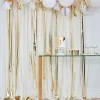 Streamer Backdrop Metallic Goud Mix It Up Ginger Ray