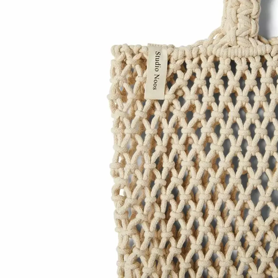 Studio Noos Mom Bag Macrame Neutral