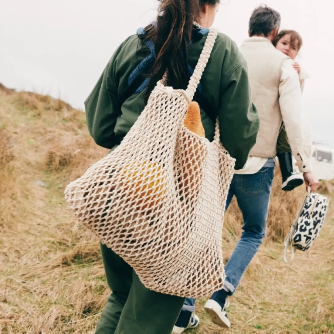 Studio Noos Mom Bag Macrame Neutral