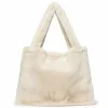 Studio Noos Mom Bag Neutral Faux Fur