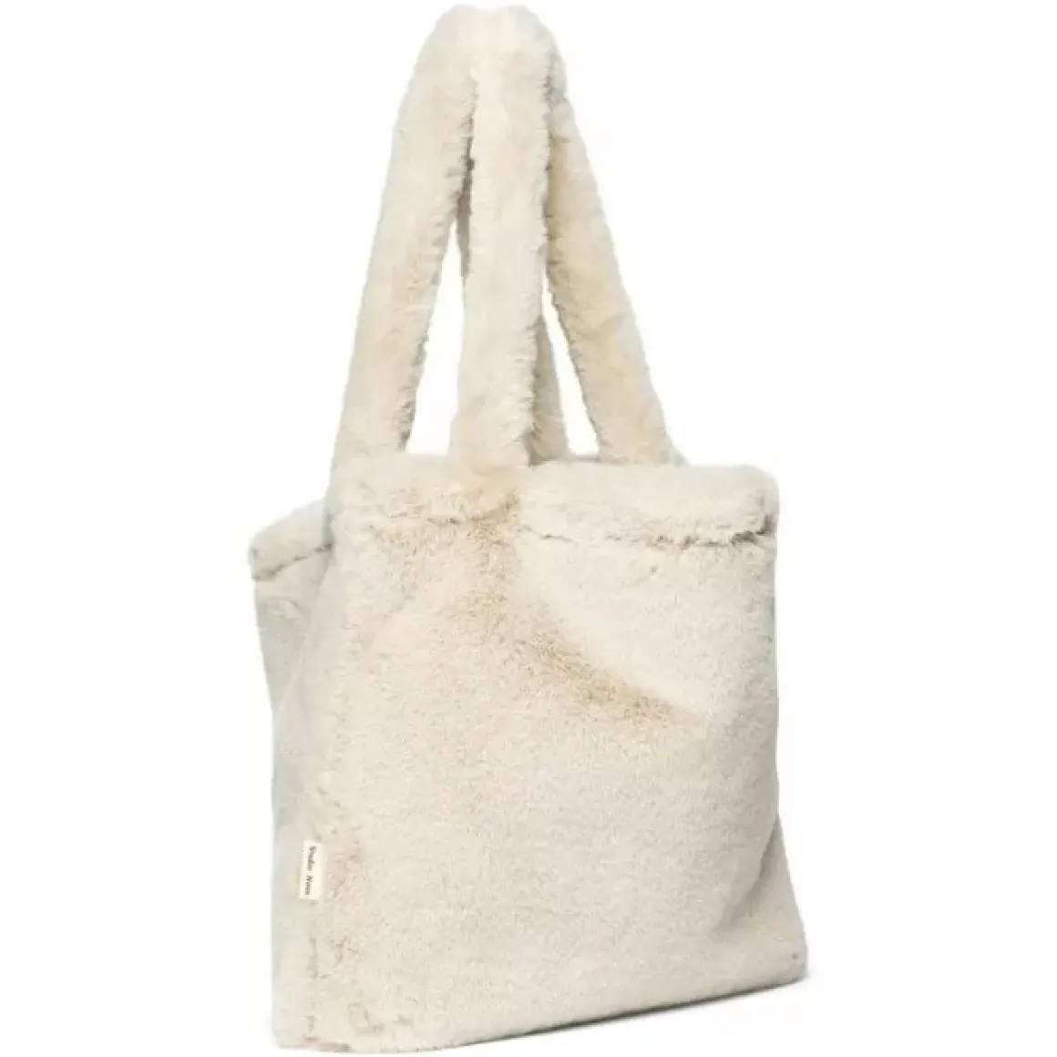 Studio Noos Mom Bag Neutral Faux Fur