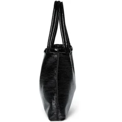 Studio Noos Mom Bag Reversible Teddy Lacquer Zwart