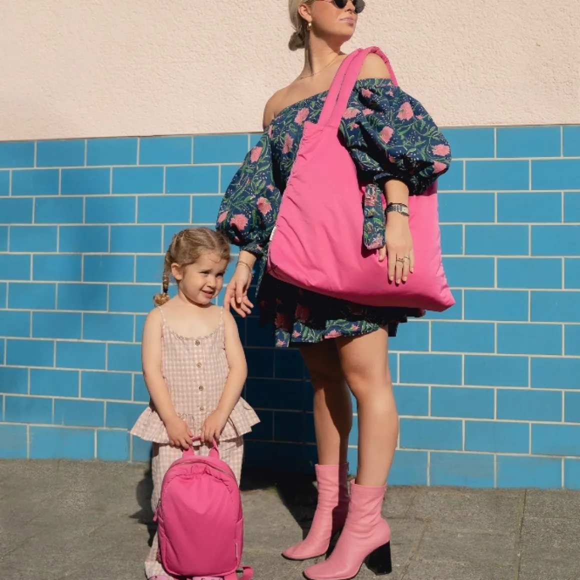 Studio Noos Rugzak Mini Pink Puffy