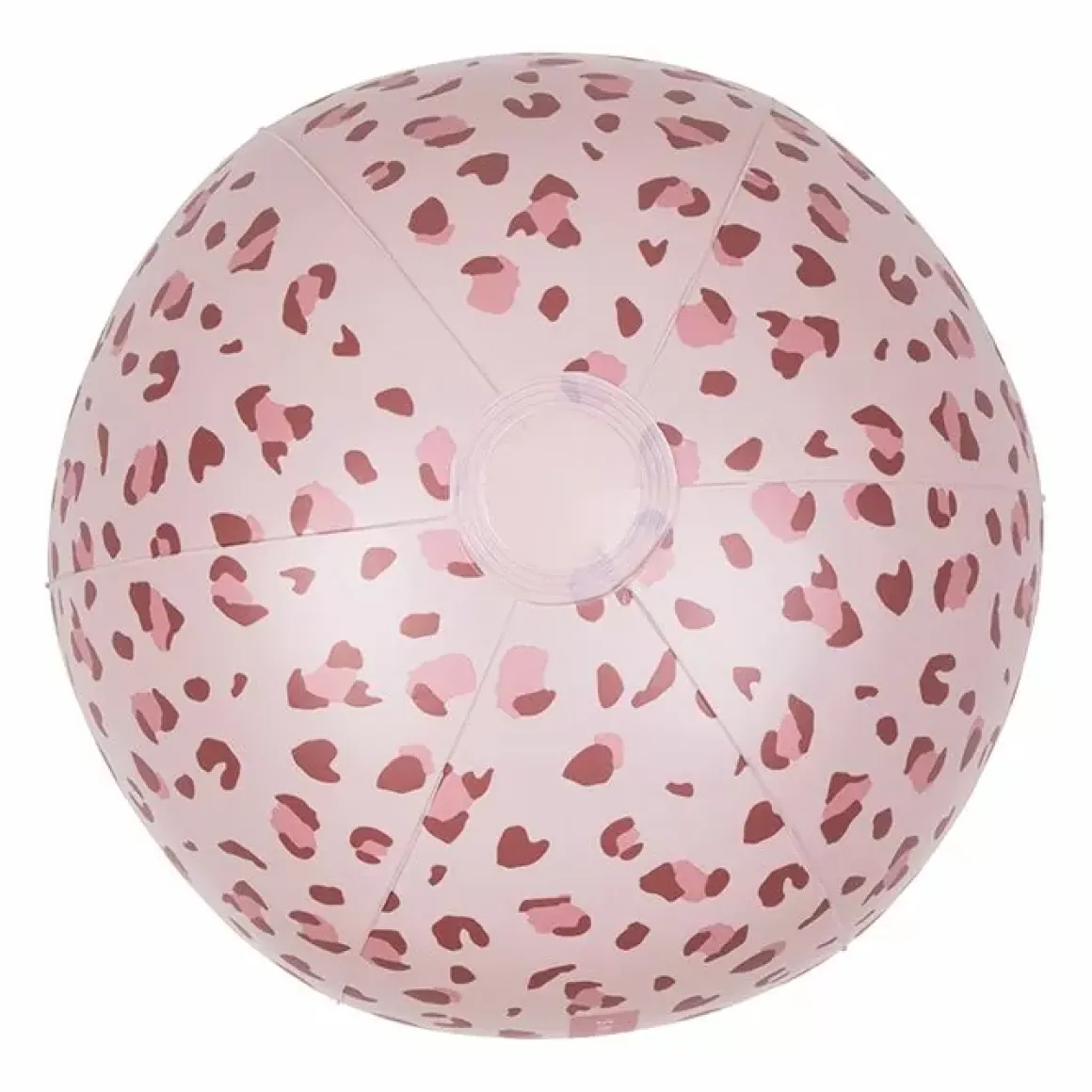 Swim Essentials Opblaasbare Strandbal Old Pink Leopard