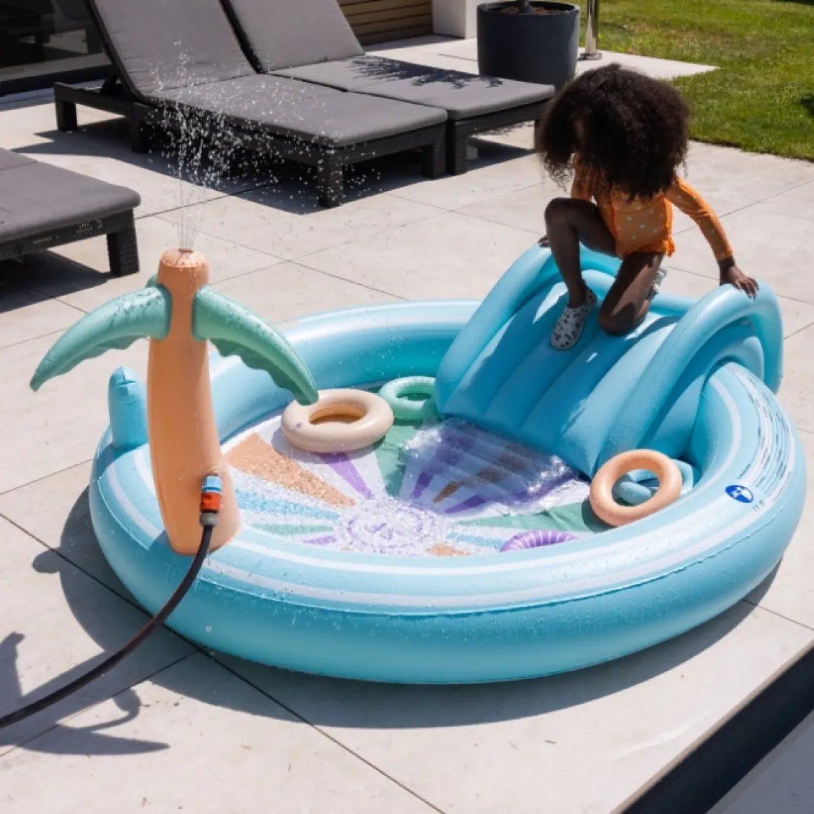 Swim Essentials Opblaaszwembad Rainbow Adventure