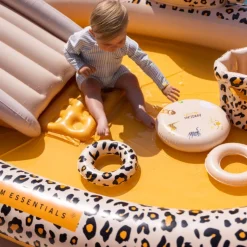 Swim Essentials Opblaaszwembad Adventure Leopard Beige