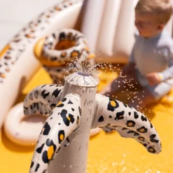 Swim Essentials Opblaaszwembad Adventure Leopard Beige