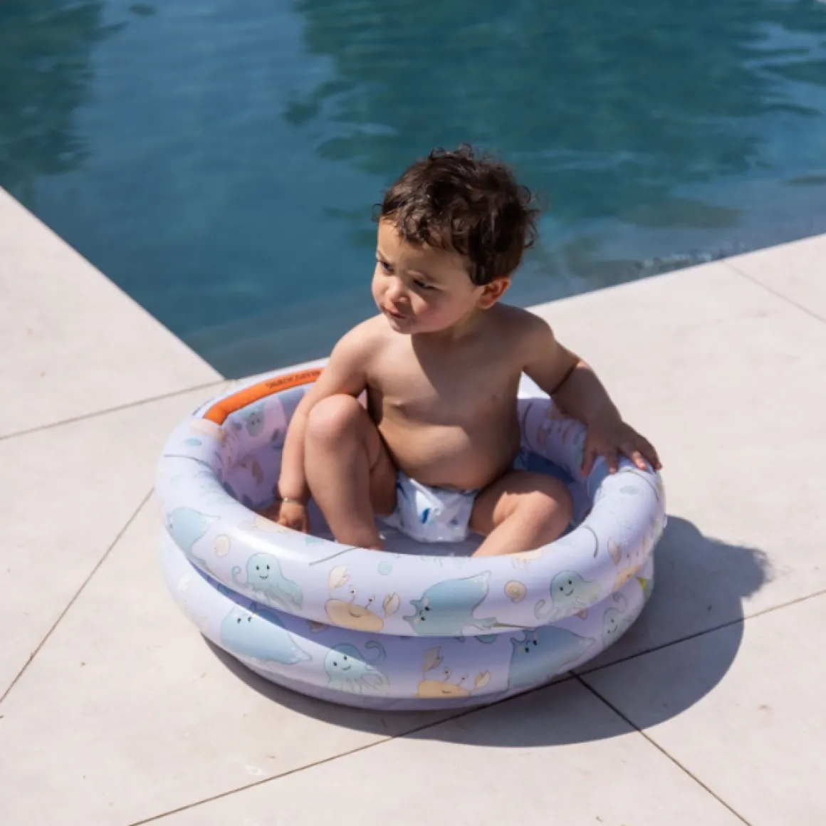 Swim Essentials Opblaaszwembad Sea Animals (60Cm)