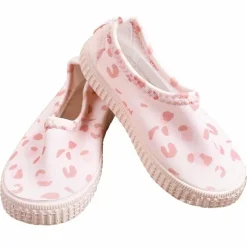 Swim Essentials Waterschoentjes Old Pink Leopard Lycra