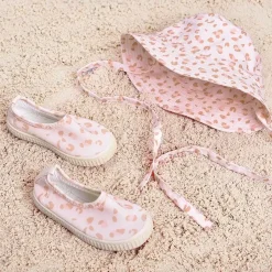 Swim Essentials Waterschoentjes Old Pink Leopard Lycra