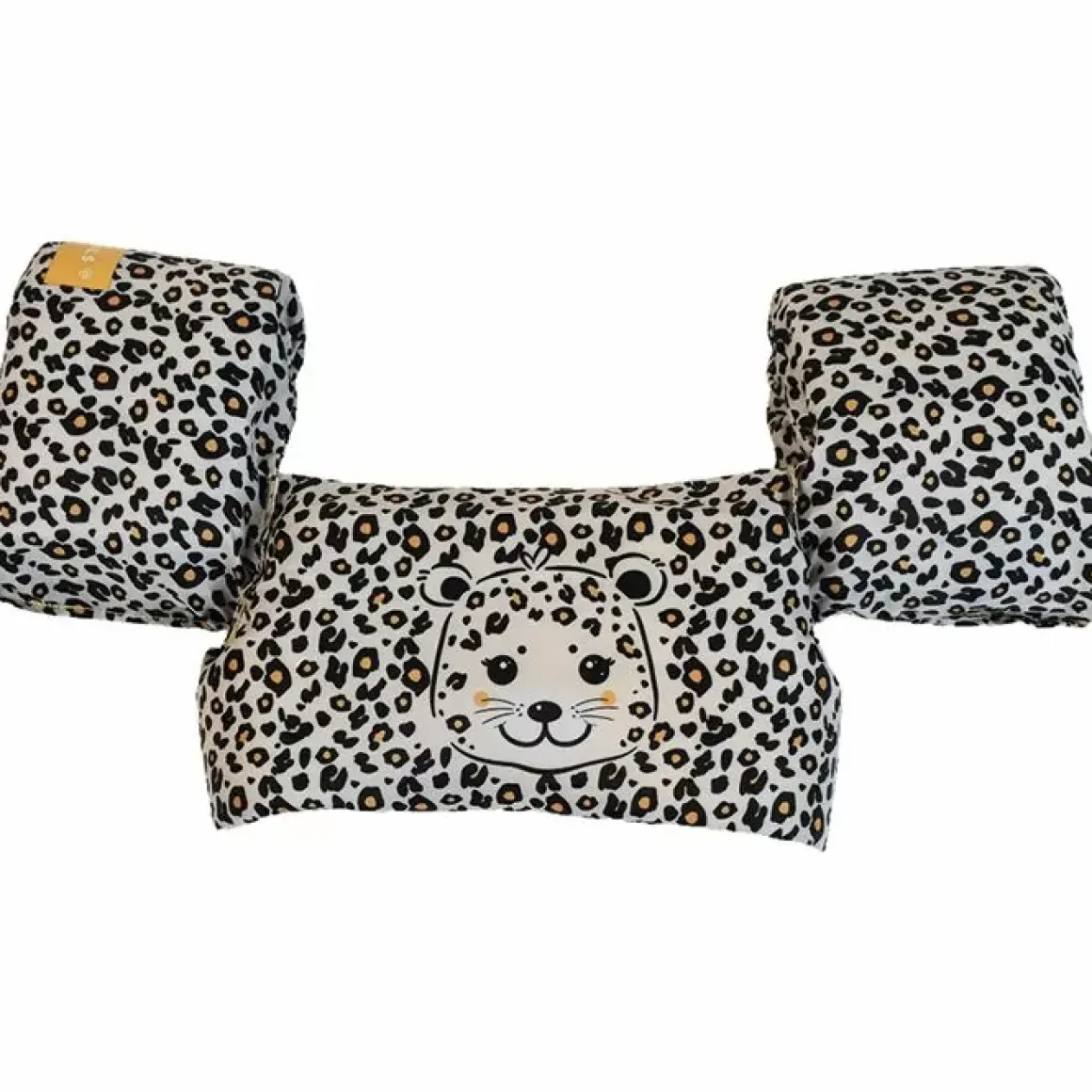 Swim Essentials Zwemvest Puddle Leopard Beige (2-6 Jaar)