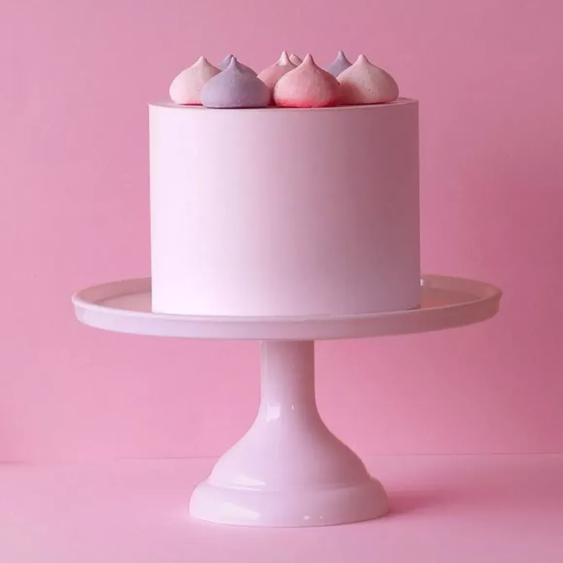 Taartplateau Roze Klein A Little Lovely Company