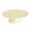 Taartplateau Waves Vanille Creme A Little Lovely Company