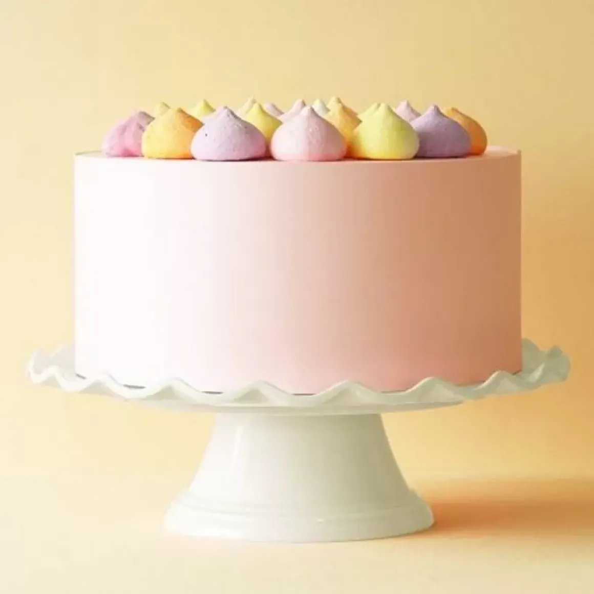 Taartplateau Waves Vanille Creme A Little Lovely Company