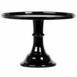 Taartplateau Zwart Groot A Little Lovely Company