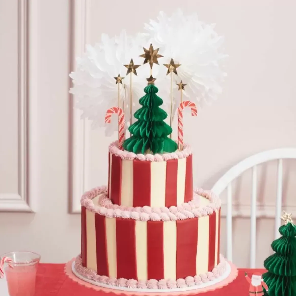 Taarttopper Christmas Honeycomb Meri Meri