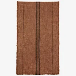 Tafelloper Striped Burnt Orange Madam Stoltz