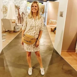 Tasje On The Go Teddy Beige Childhome