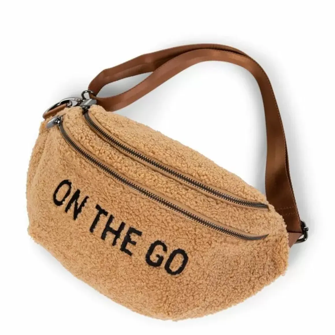 Tasje On The Go Teddy Beige Childhome