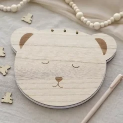 Teddy Bear Gastenboek Van Ginger Ray - Hout & Hartelijk