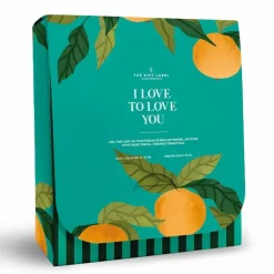 The Gift Label Travel Pouch I Love To Love You