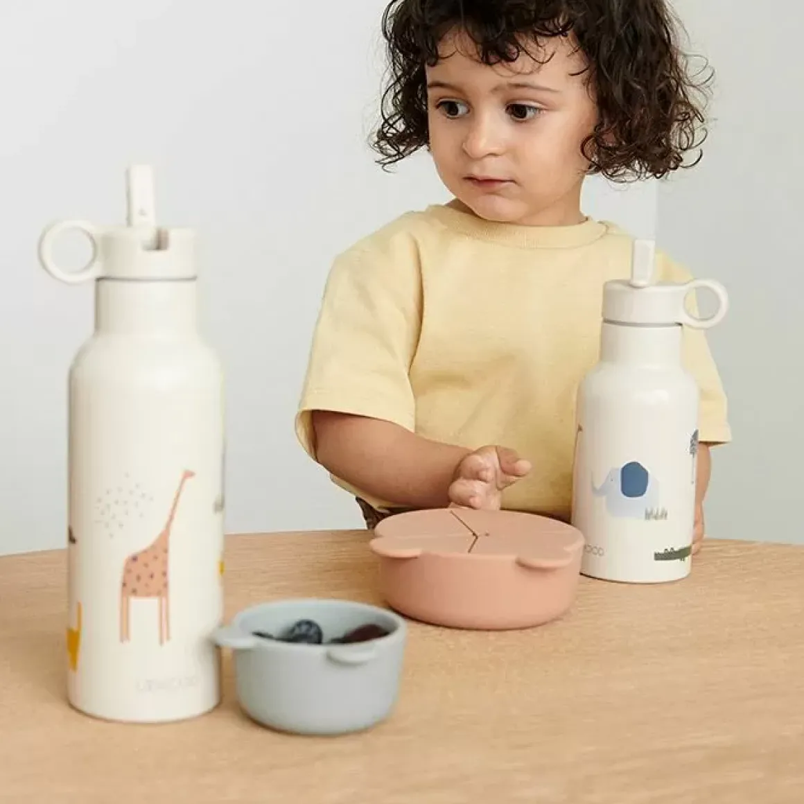 Thermosfles/Drinkfles Falk Safari Sandy Mix (500Ml) Liewood