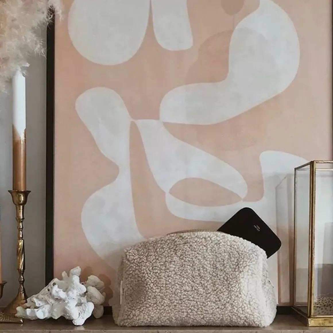 Toilettas Chunky Teddy Ecru Studio Noos