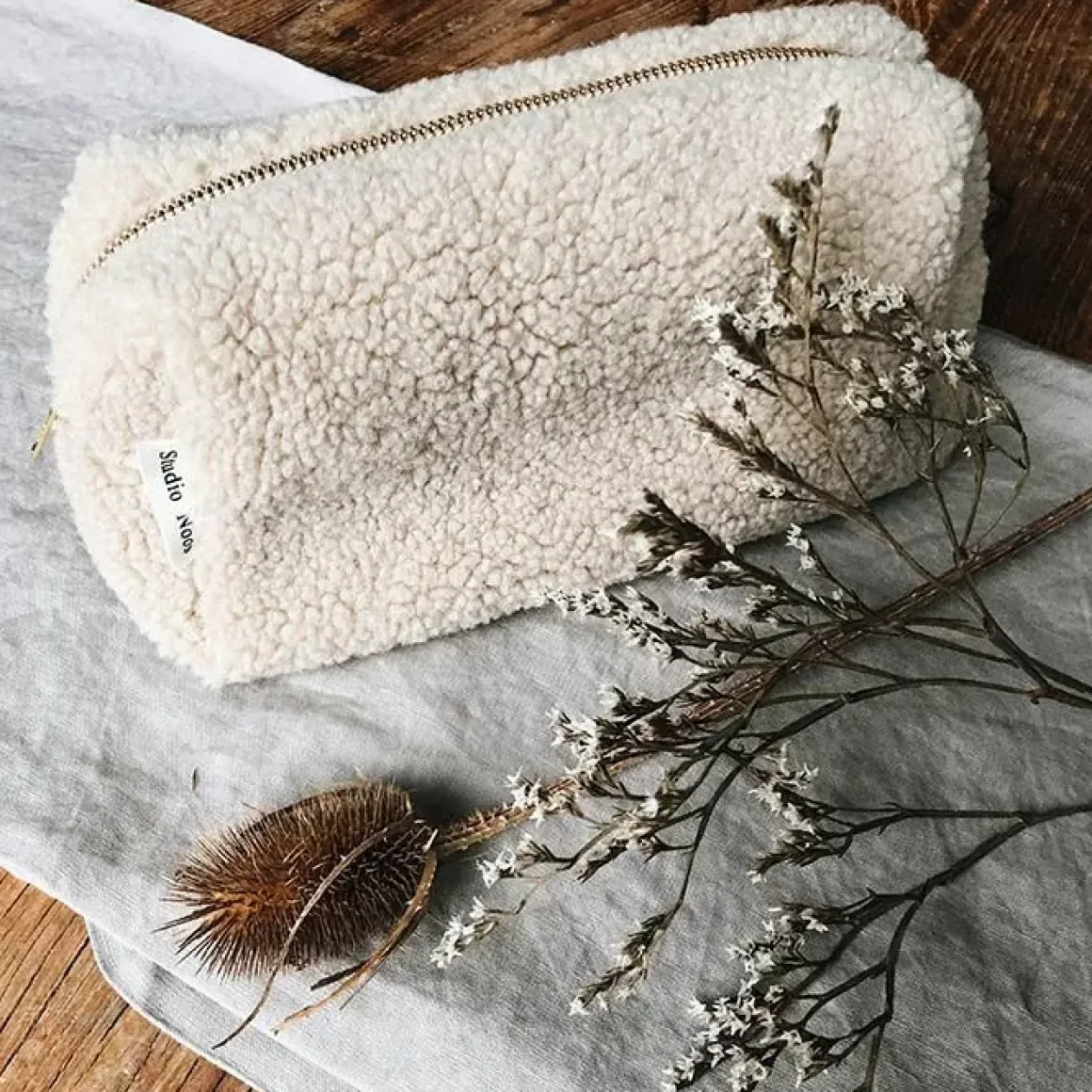 Toilettas Chunky Teddy Ecru Studio Noos